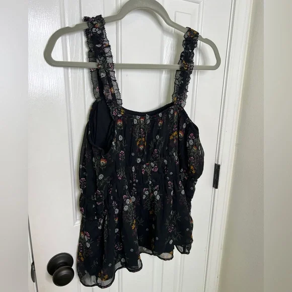 Floral mesh tank - Picture 7 of 8